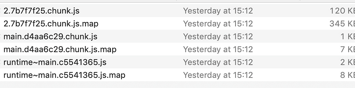 React produces a smaller app